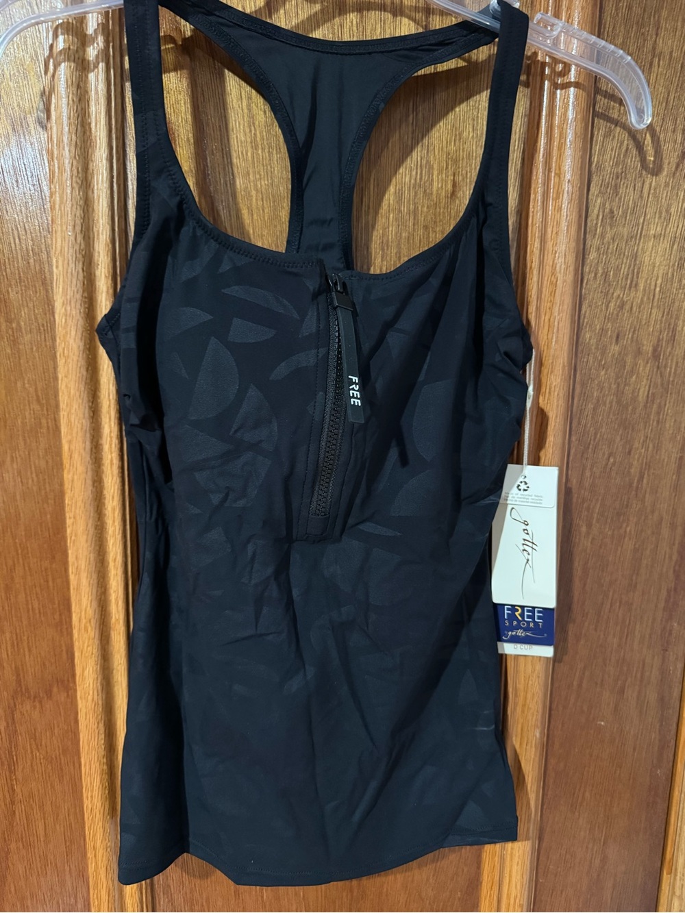 Gottex Free Sport ultimate Wave D-Cup Y-Back Tankini Top
